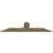 Ekena Millwork Portland Rough Sawn Timber Gable Bracket, Douglas Fir, 60"W x 15"H x 2"D x 6"F, 6/12 Pitch GBW060X15X0206POR00RDF - alternate 5